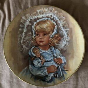 1978 Limited 2056/7500 Gorham Sugar and Spice Jeanette and Julie 8½" Plate
